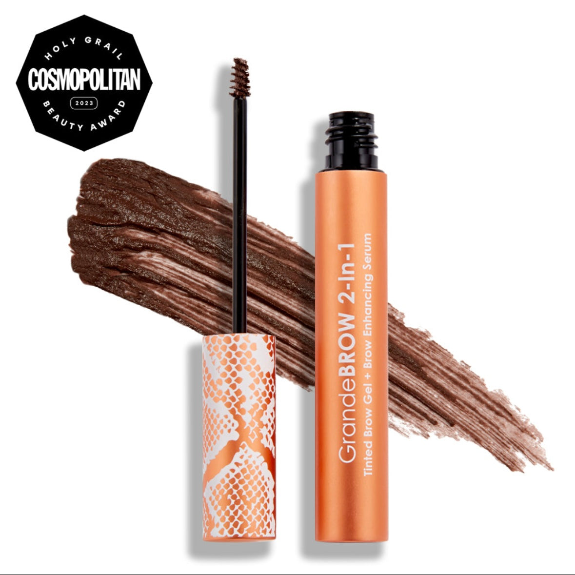 GrandeBROW 2-in1 Tinted Brow Gel + Brow Enhancing Serum