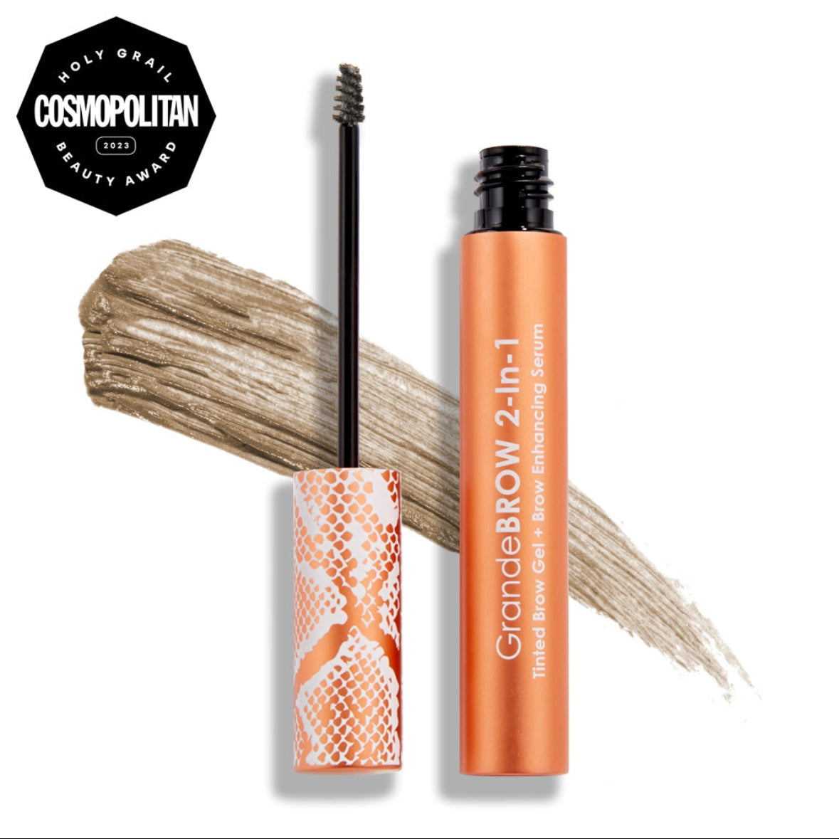 GrandeBROW 2-in1 Tinted Brow Gel + Brow Enhancing Serum