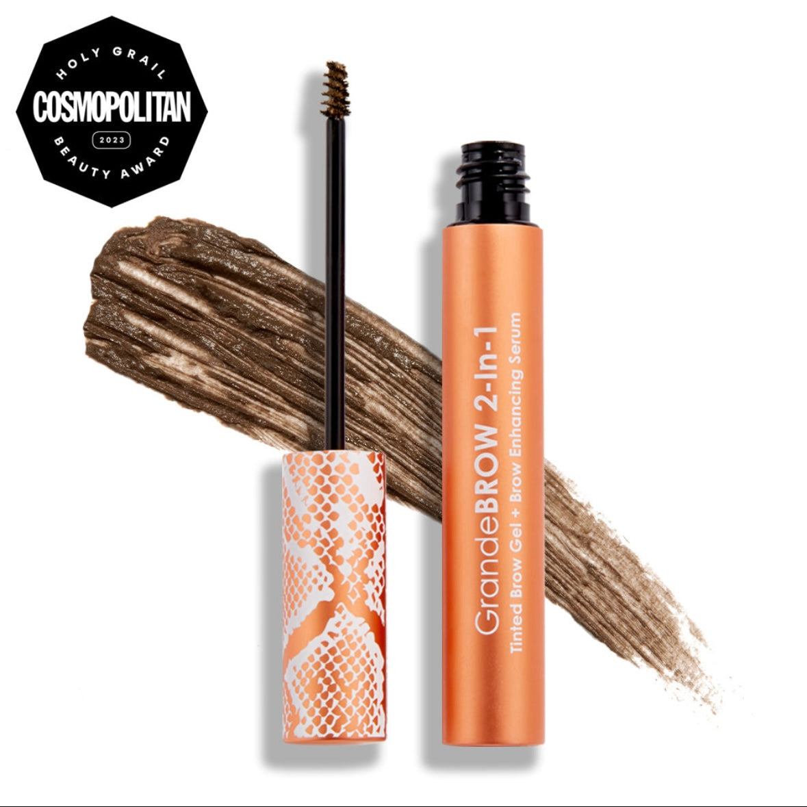 GrandeBROW 2-in1 Tinted Brow Gel + Brow Enhancing Serum