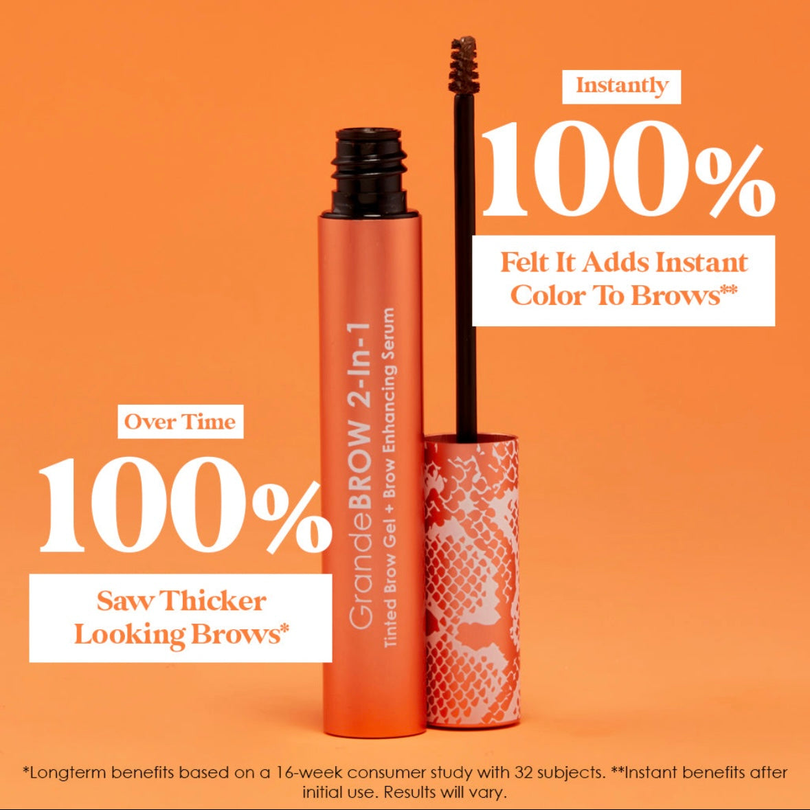 GrandeBROW 2-in1 Tinted Brow Gel + Brow Enhancing Serum