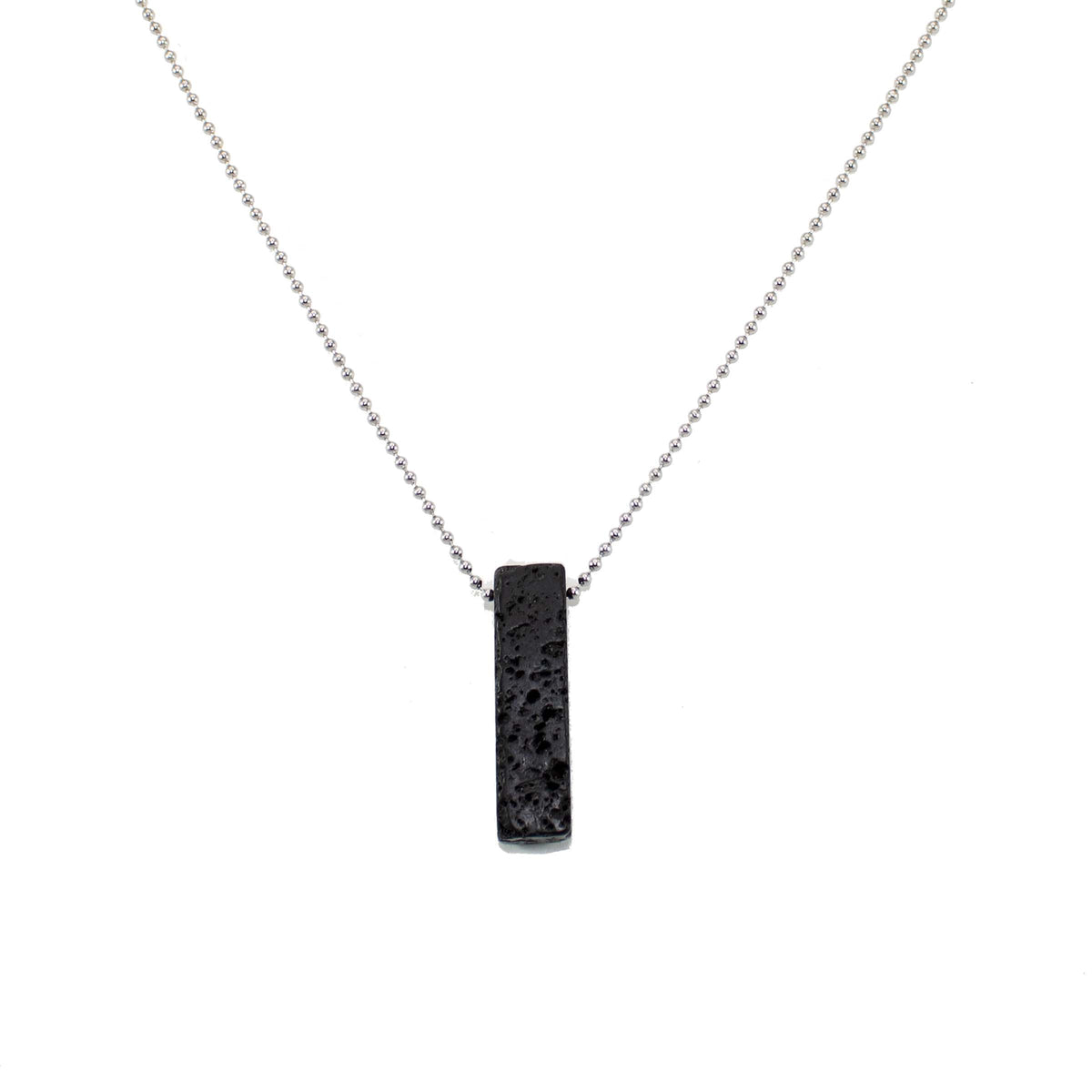Lava Bar Pendant Necklace