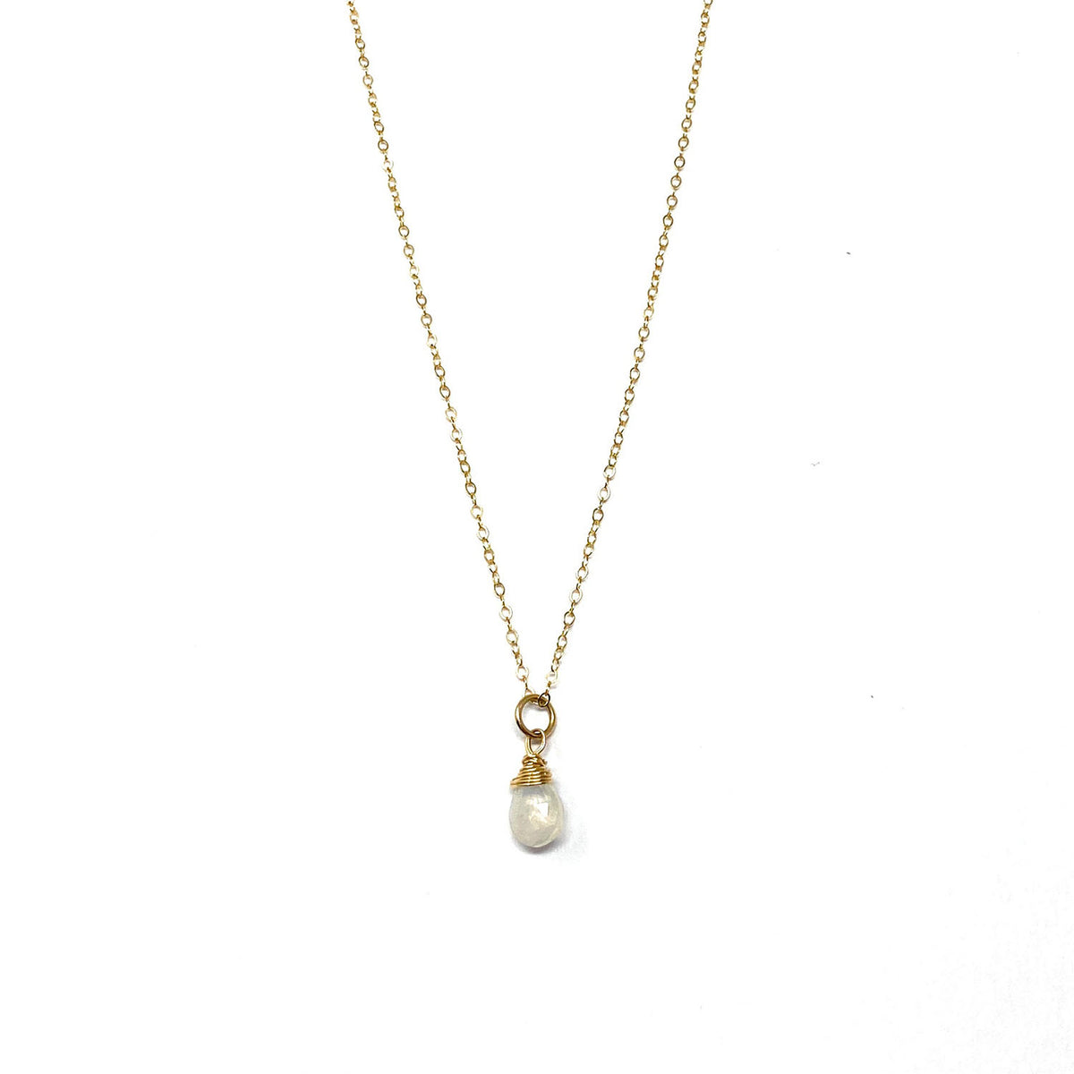 Herkimer Diamond Wire Wrapped Necklace