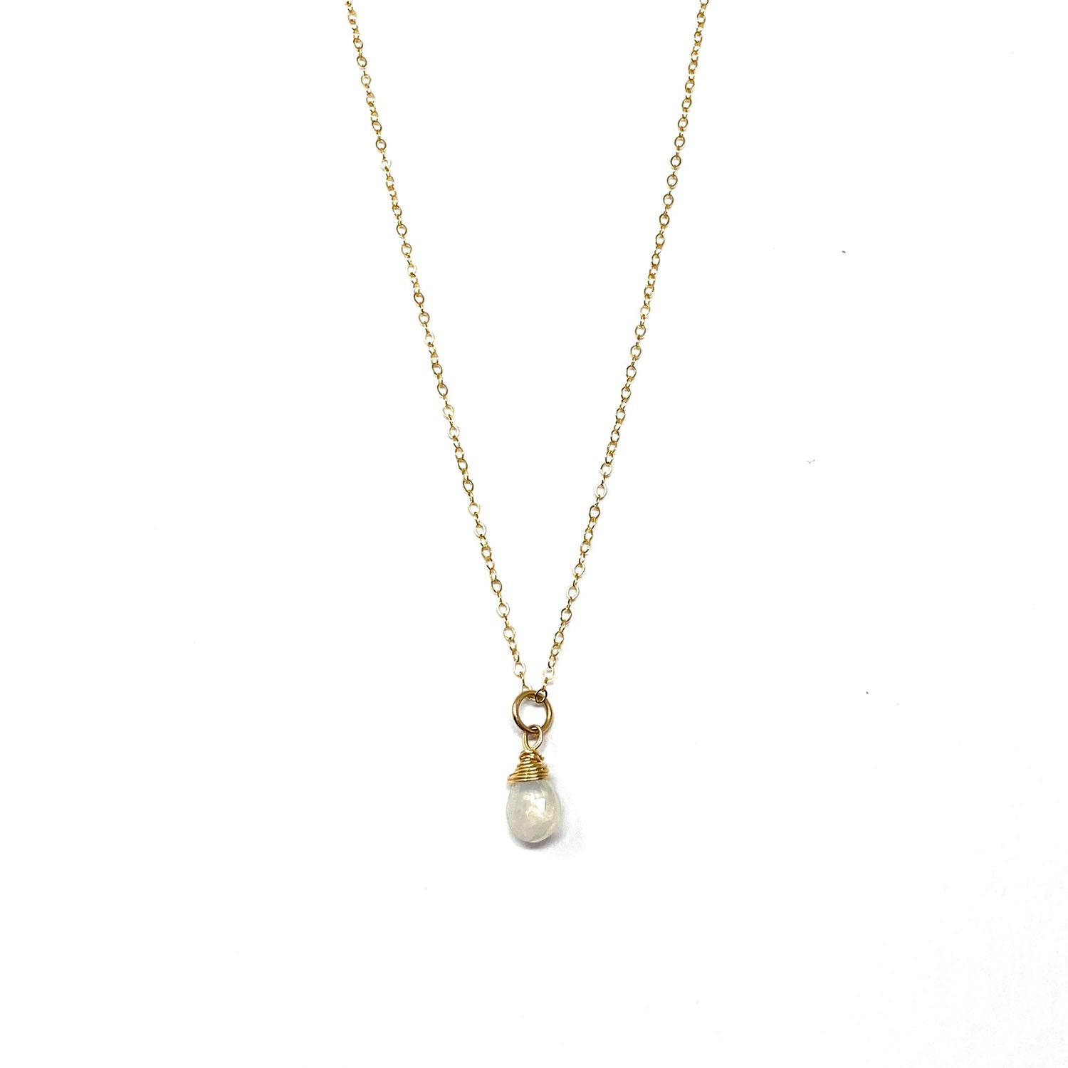 Herkimer Diamond Wire Wrapped Necklace