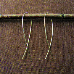 World Finds Open Loop Earrings