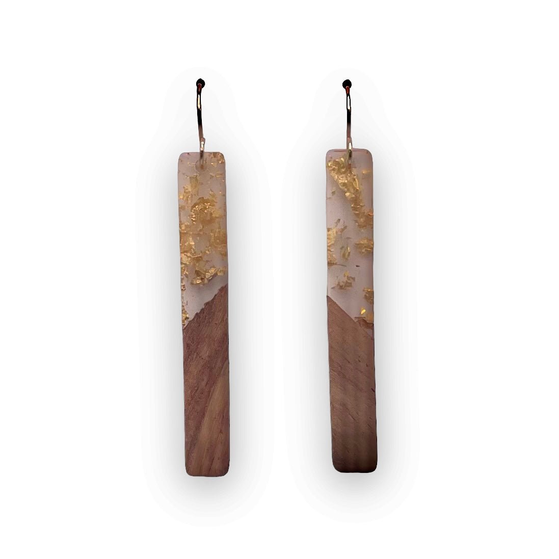 Resin + Wood Earrings