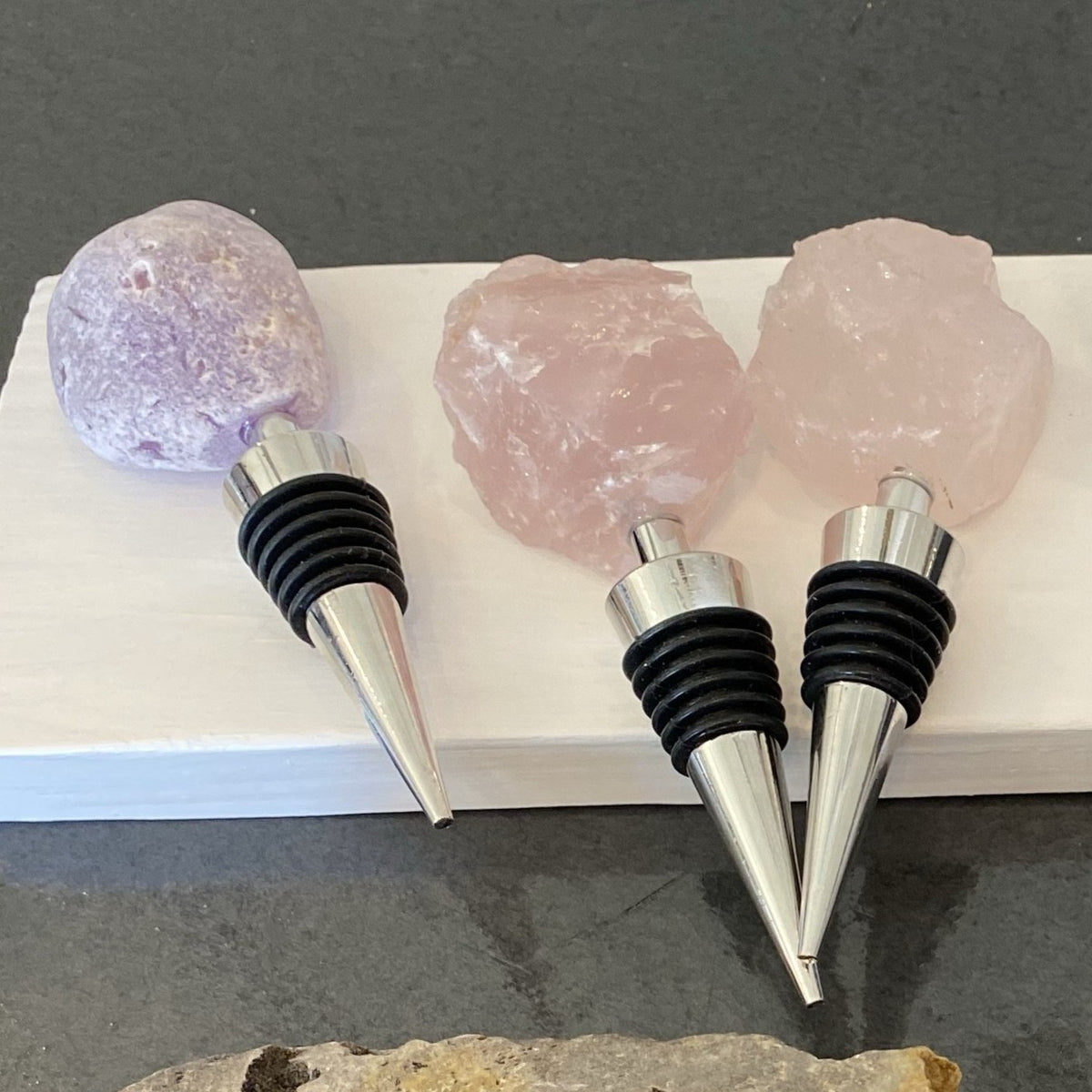 Quartz Wine Stoppers