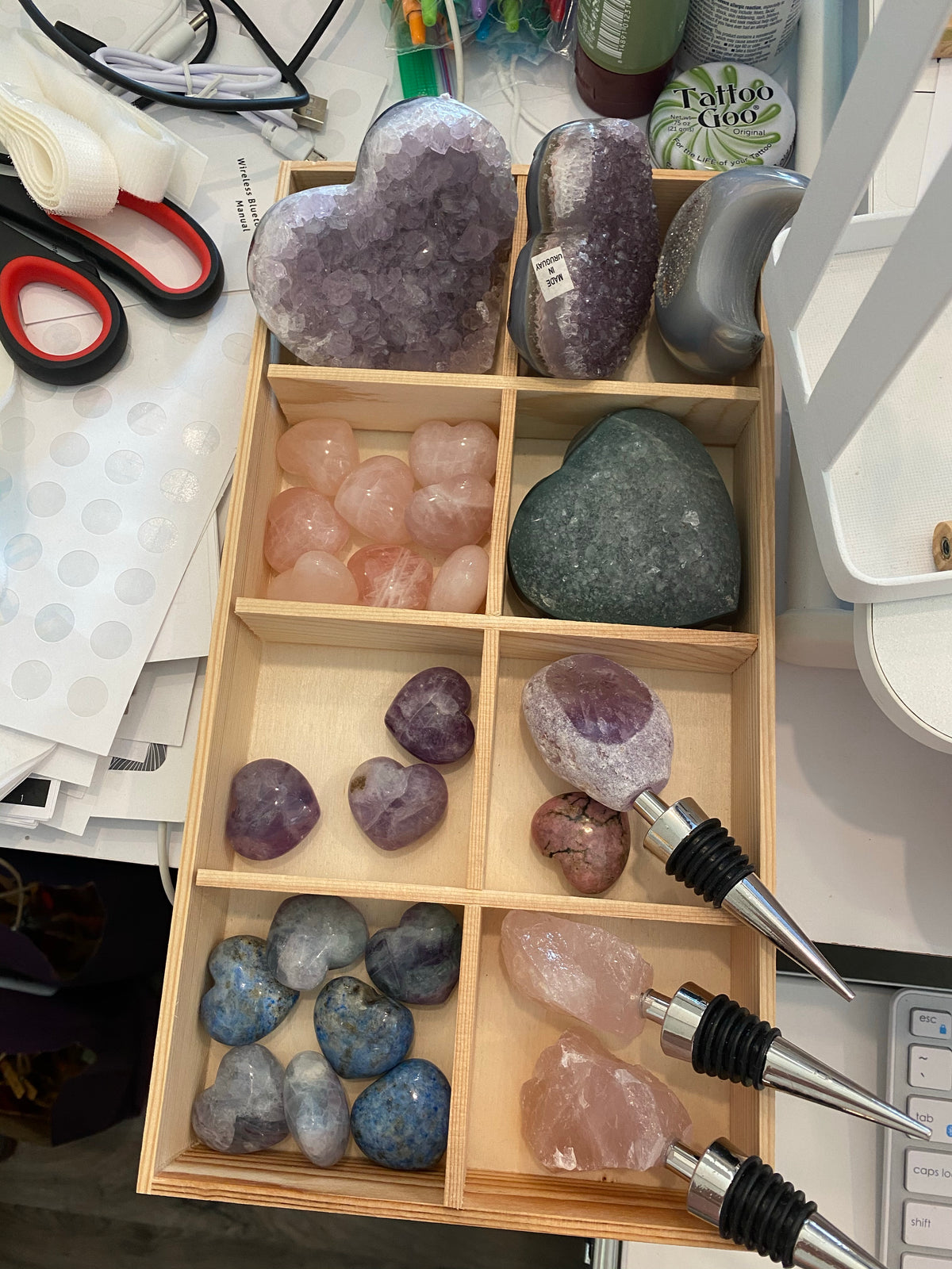 Quartz Hearts